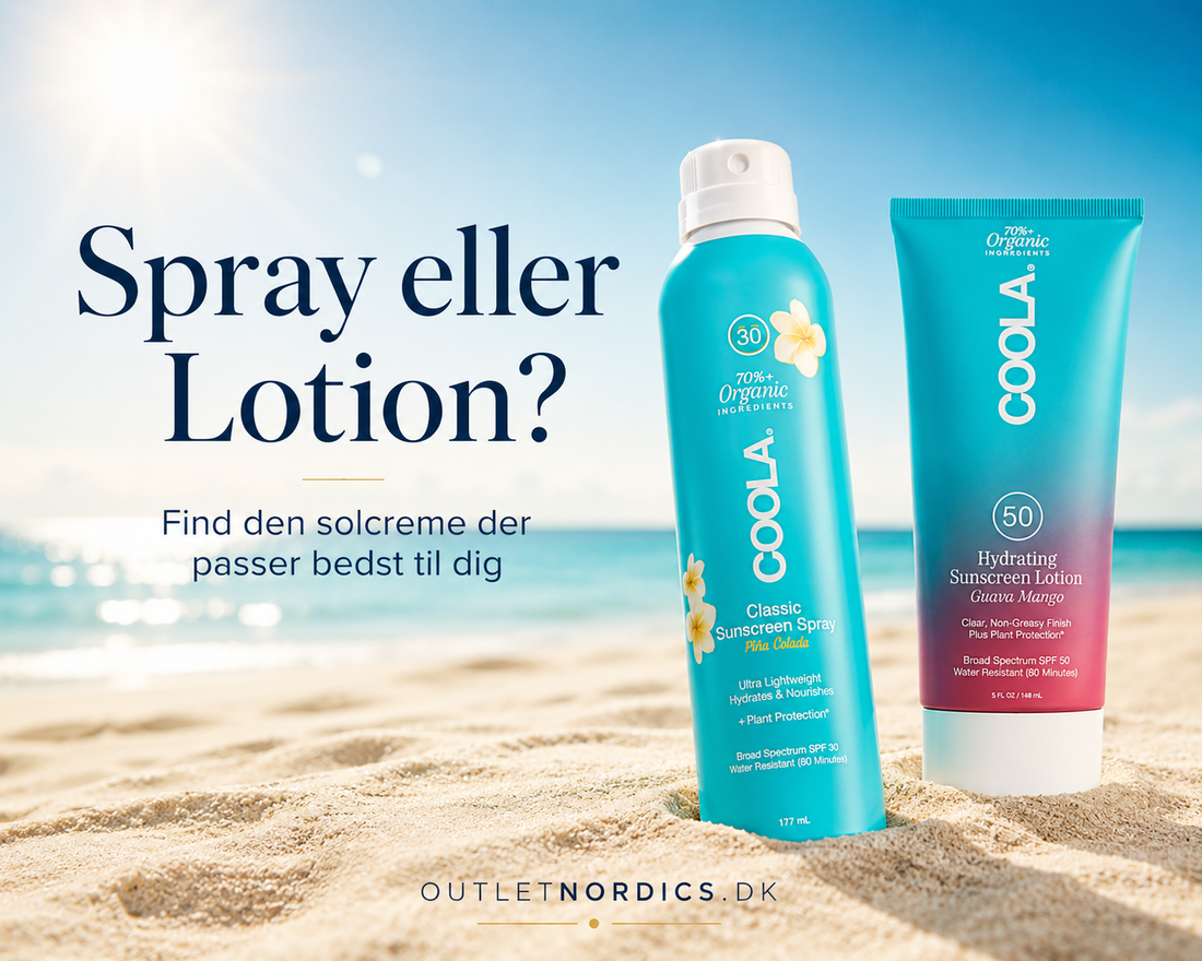 Solcreme spray eller lotion – hvad er forskellen?