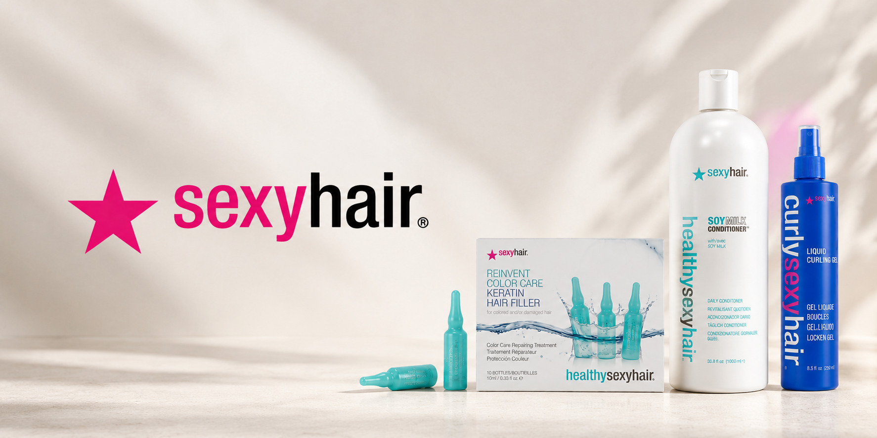 SexyHair produkter – professionel hårpleje