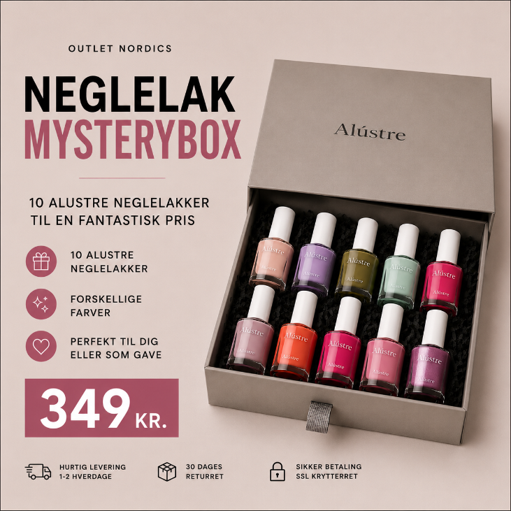 Perfekt gave til beautyelskeren, der elsker at prøve nye farver 💅 - Stor