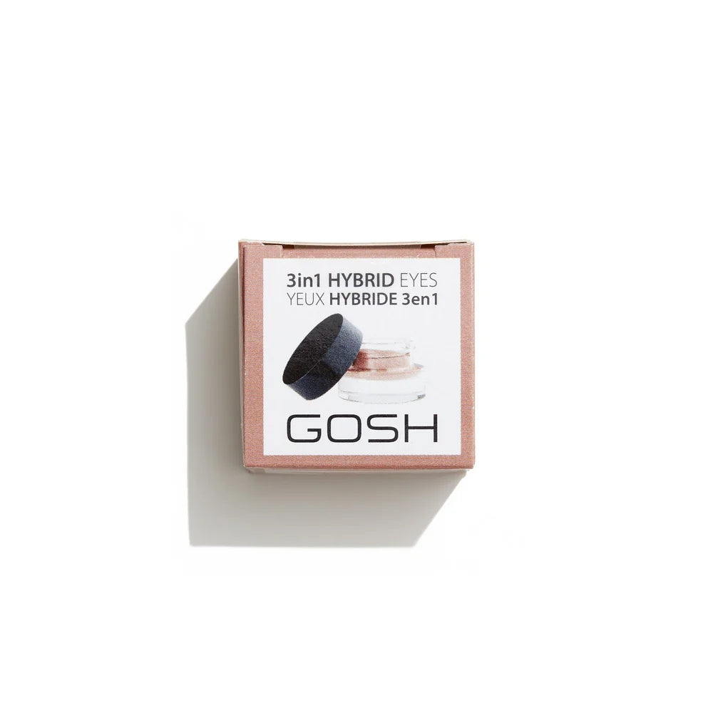 Gosh 3 in 1 Hybrid Øjenskygge – 003 Ash