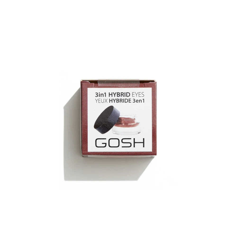 Gosh 3 in 1 Hybrid Øjenskygge – 005 Brown