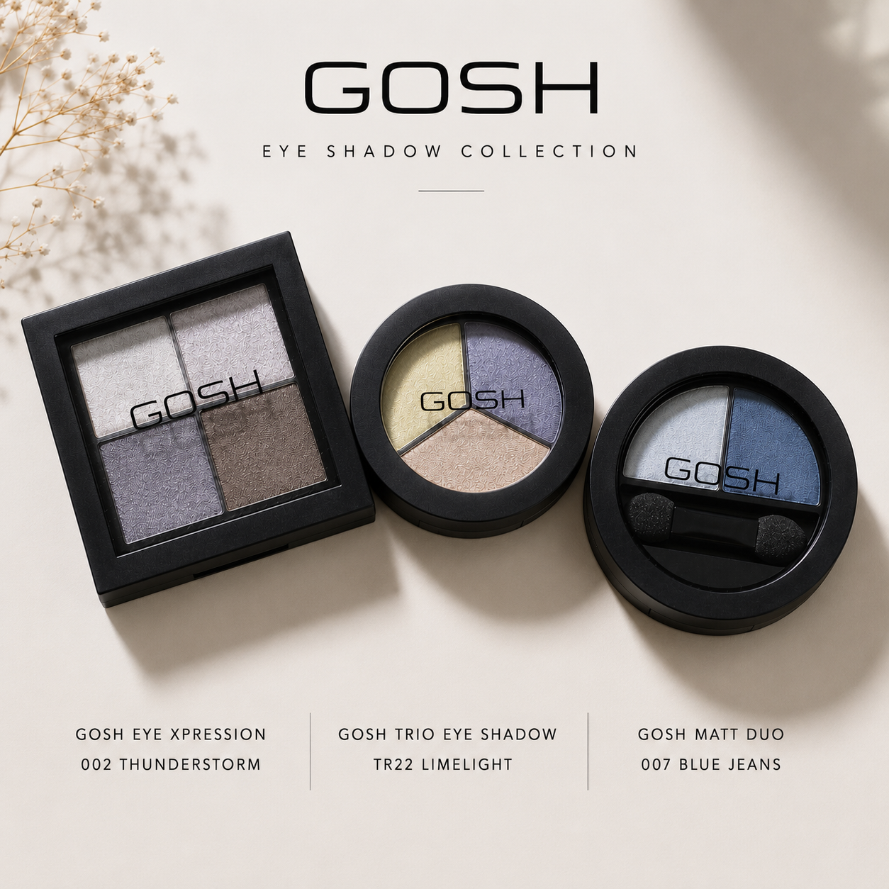 GOSH Lidschatten-Set