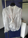 Skjorte str 40/L - Hvid