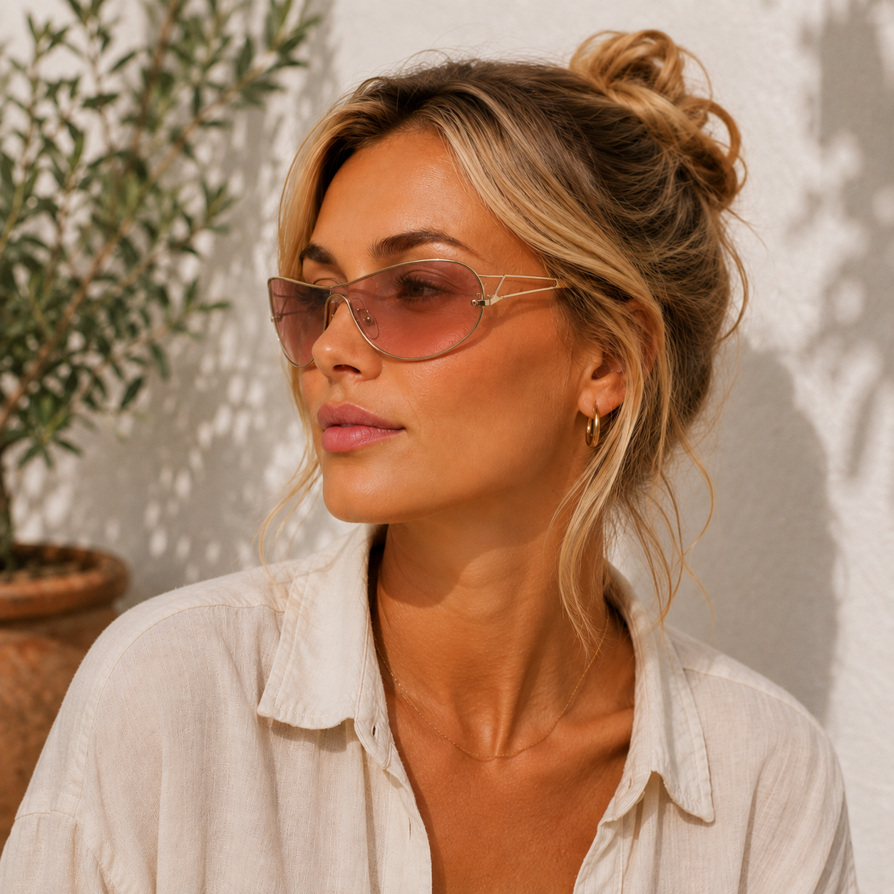 Barito Design Solbrille - Sofie Lassen Kahlke A Silver