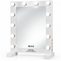 Sweden Mirror Los Angeles – Hollywood Sminkespejl med LED, indbyggede højtalere og Bluetooth, 80 × 60 cm