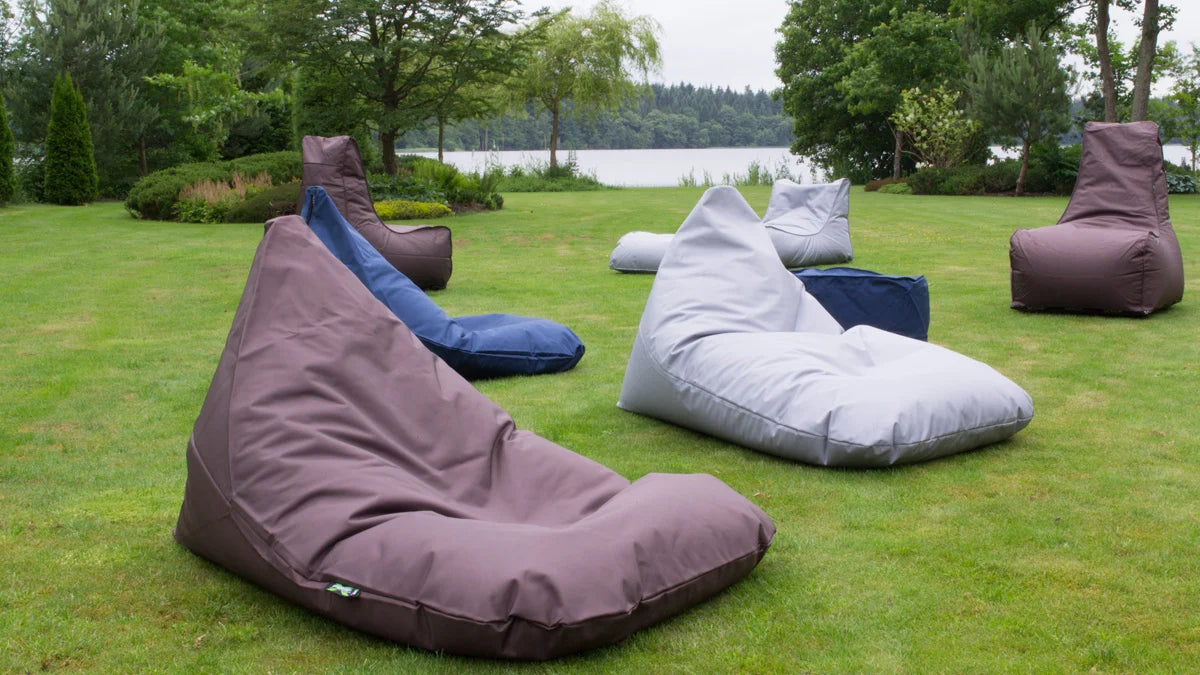 Xpouf Triangle sækkestol - Coated Brun